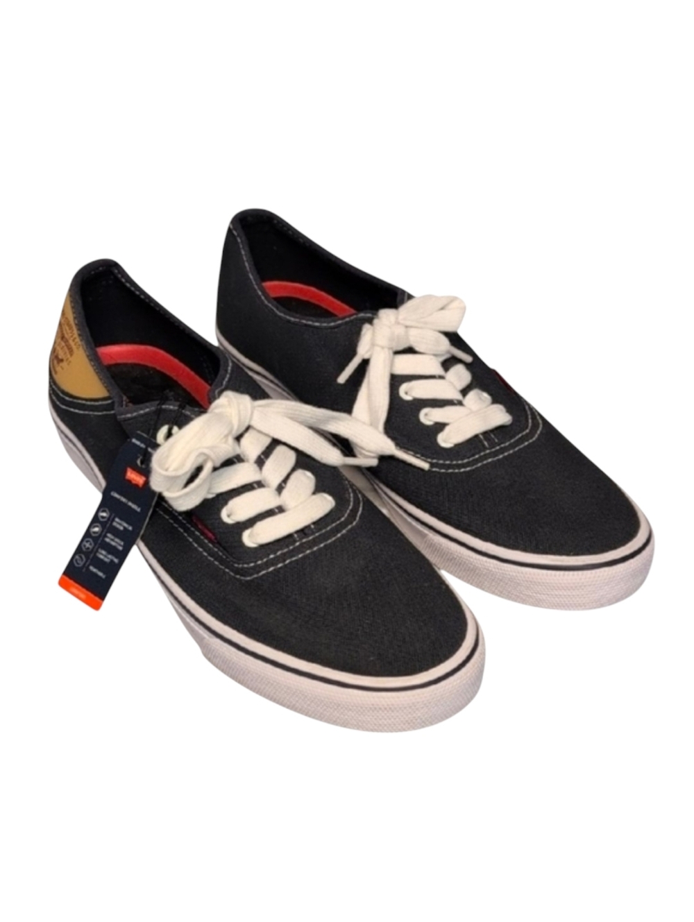 Levi's Navy Blue Lace Up Comfort Sneakers NWT
